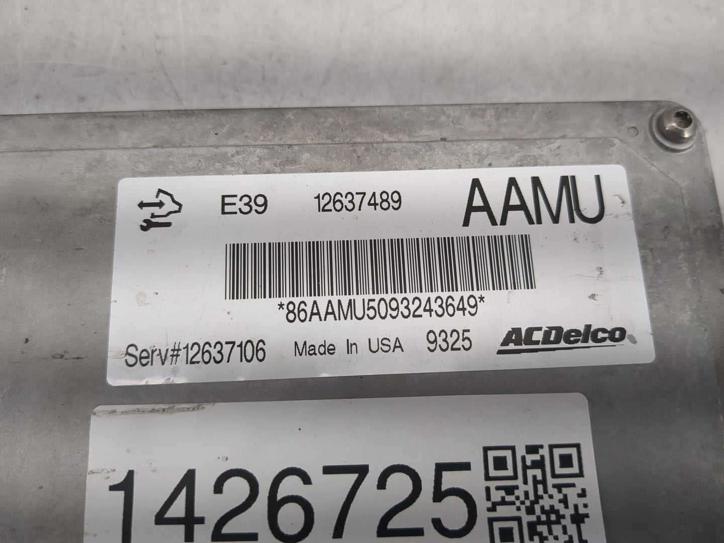 2010-2011 Chevrolet Equinox PCM Engine Control Computer ECU ECM PCU OEM P/N:12637489 12637106 Fits Fits 2010 2011 2012 2013 