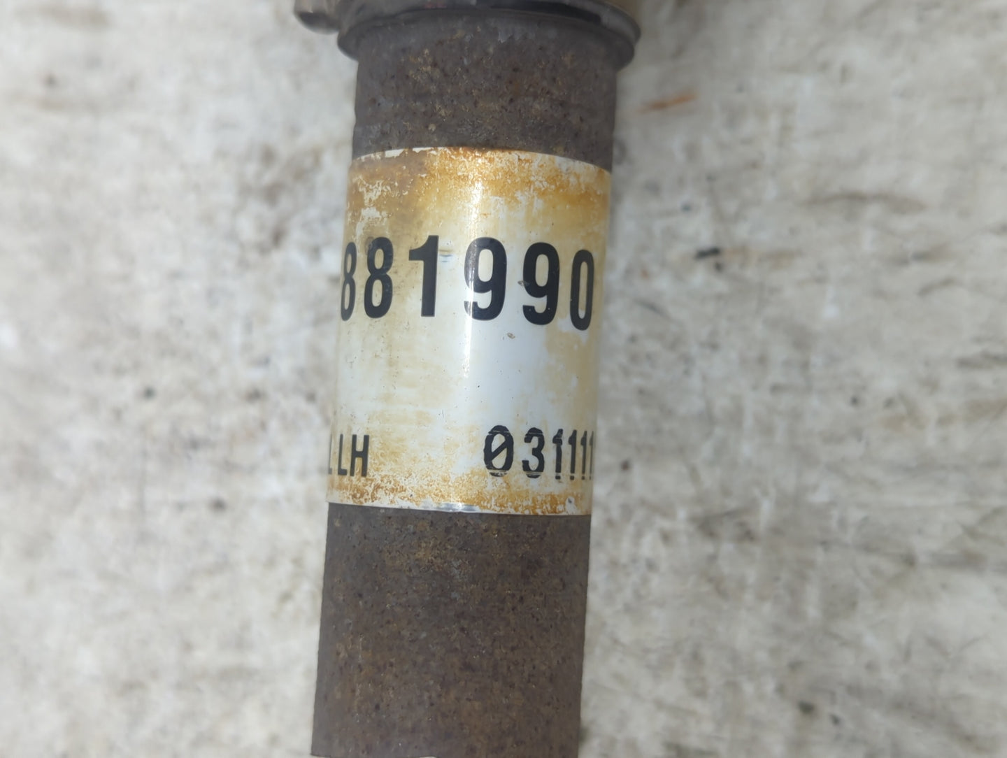 2010-2017 Chevrolet Equinox Axle Shaft Front Driver Cv C/v - Oemusedautoparts1.com