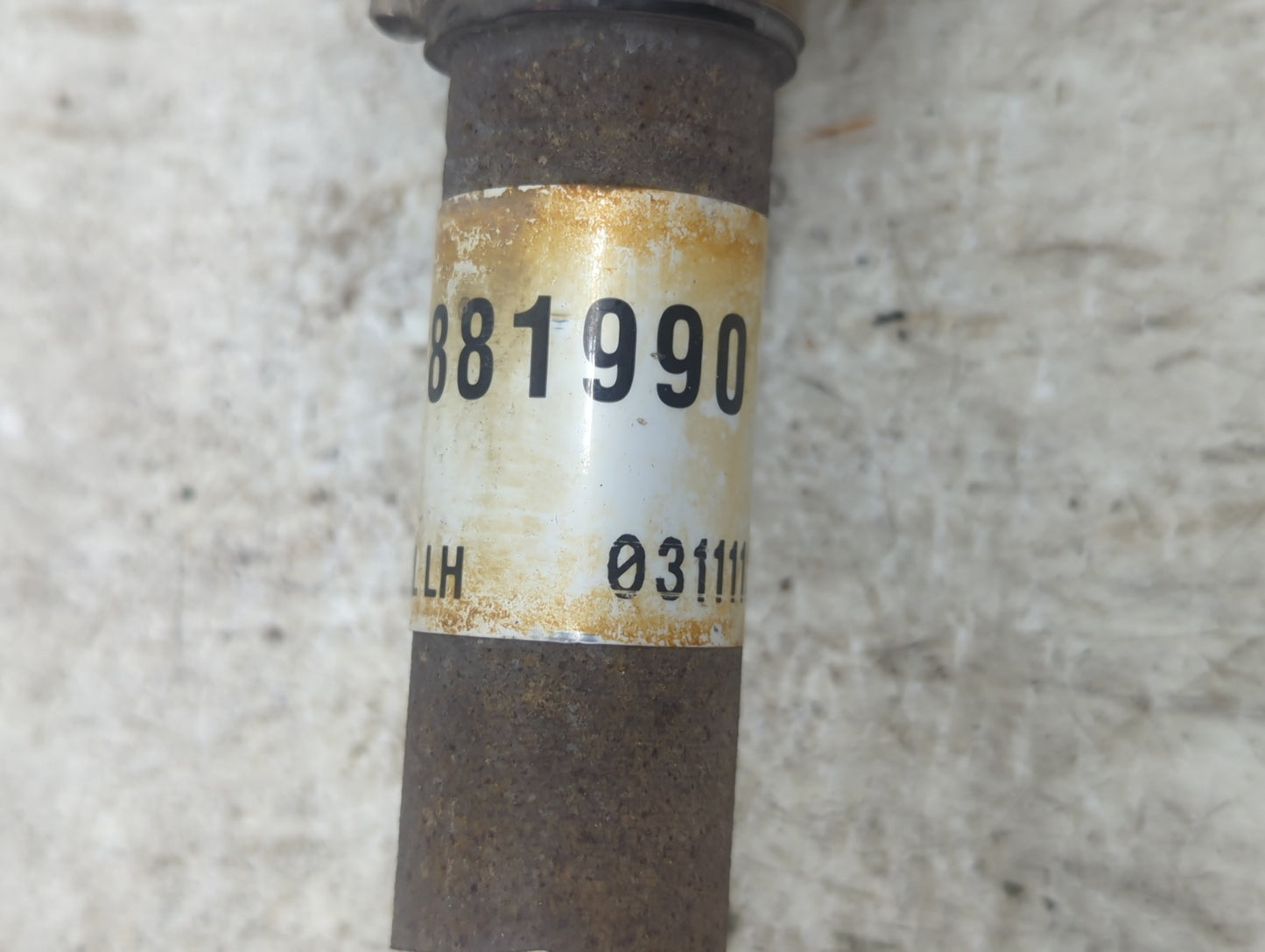 2010-2017 Chevrolet Equinox Axle Shaft Front Driver Cv C/v - Oemusedautoparts1.com