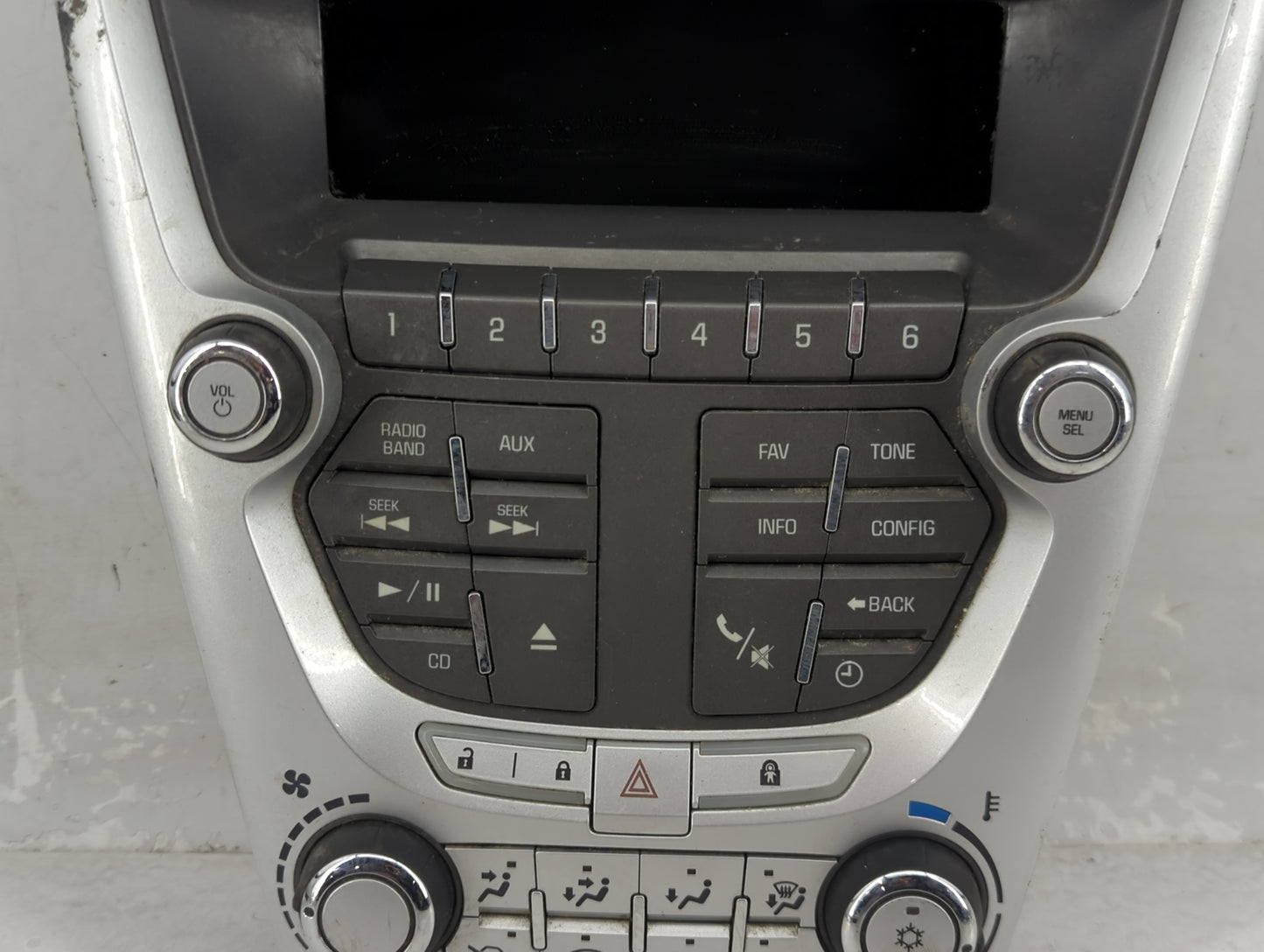 2011 Chevrolet Equinox Radio AM FM Cd Player Receiver Replacement P/N:95952766G Fits Fits 2010 OEM Used Auto Parts - Oemused