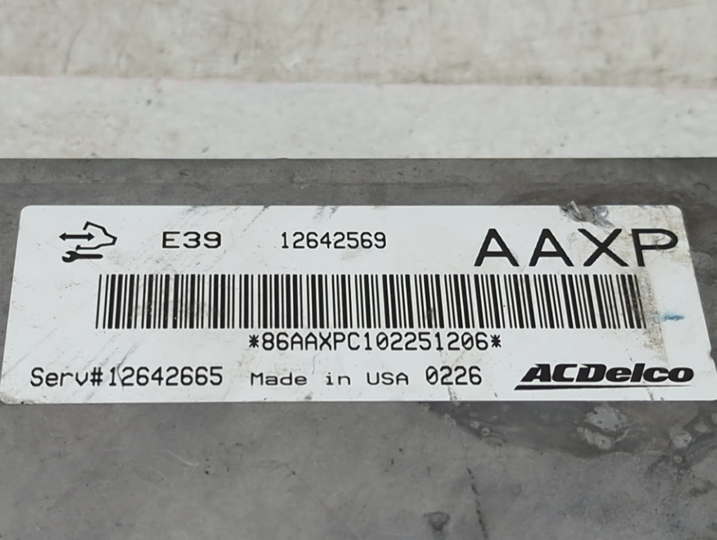 2010-2011 Chevrolet Equinox PCM Engine Control Computer ECU ECM PCU OEM P/N:12642569 12642665 Fits Fits 2010 2011 2012 2013 