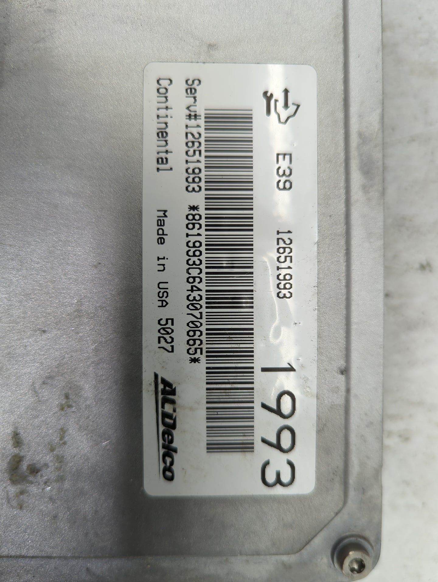 2010-2011 Chevrolet Equinox PCM Engine Control Computer ECU ECM PCU OEM P/N:12651993 8619930643070665 Fits OEM Used Auto Par