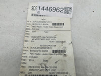 2011 Chevrolet Equinox Radio AM FM Cd Player Receiver Replacement Fits OEM Used Auto Parts - Oemusedautoparts1.com