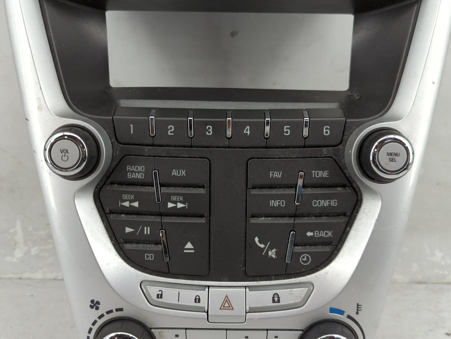 2010-2011 Chevrolet Equinox Radio Control Panel 1464755 - Oemusedautoparts1.com