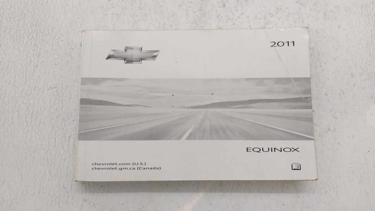 2011 Chevrolet Equinox Owners Manual Book Guide OEM Used Auto Parts - Oemusedautoparts1.com
