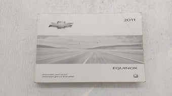 compare product 2011 Chevrolet Equinox Owners Manual Book Guide OEM Used Auto Parts