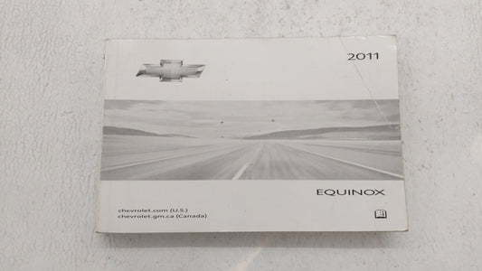 2011 Chevrolet Equinox Owners Manual Book Guide OEM Used Auto Parts - Oemusedautoparts1.com