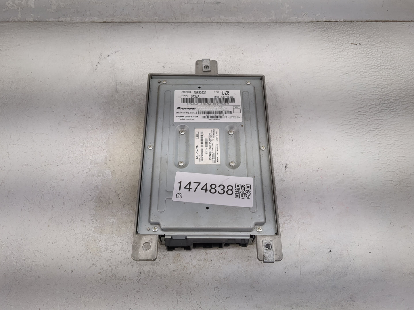 2010-2017 Chevrolet Equinox Radio Speaker Amplifier 1474838 - Oemusedautoparts1.com