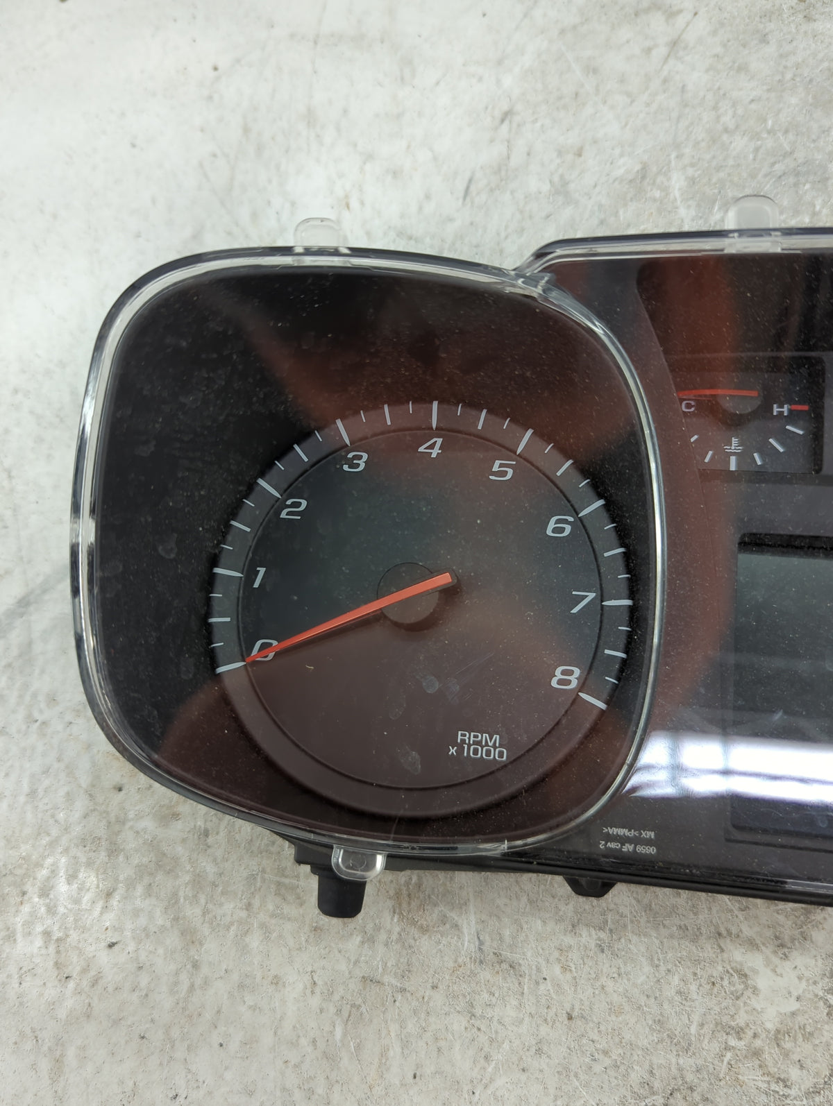 2011 Chevrolet Equinox Instrument Cluster Speedometer Gauges P/N:A2C53412160 164300066203 Miles: Fits OEM Used Auto Parts - 