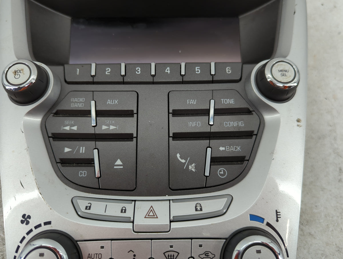 2010-2011 Chevrolet Equinox Radio Control Panel 1507203 - Oemusedautoparts1.com