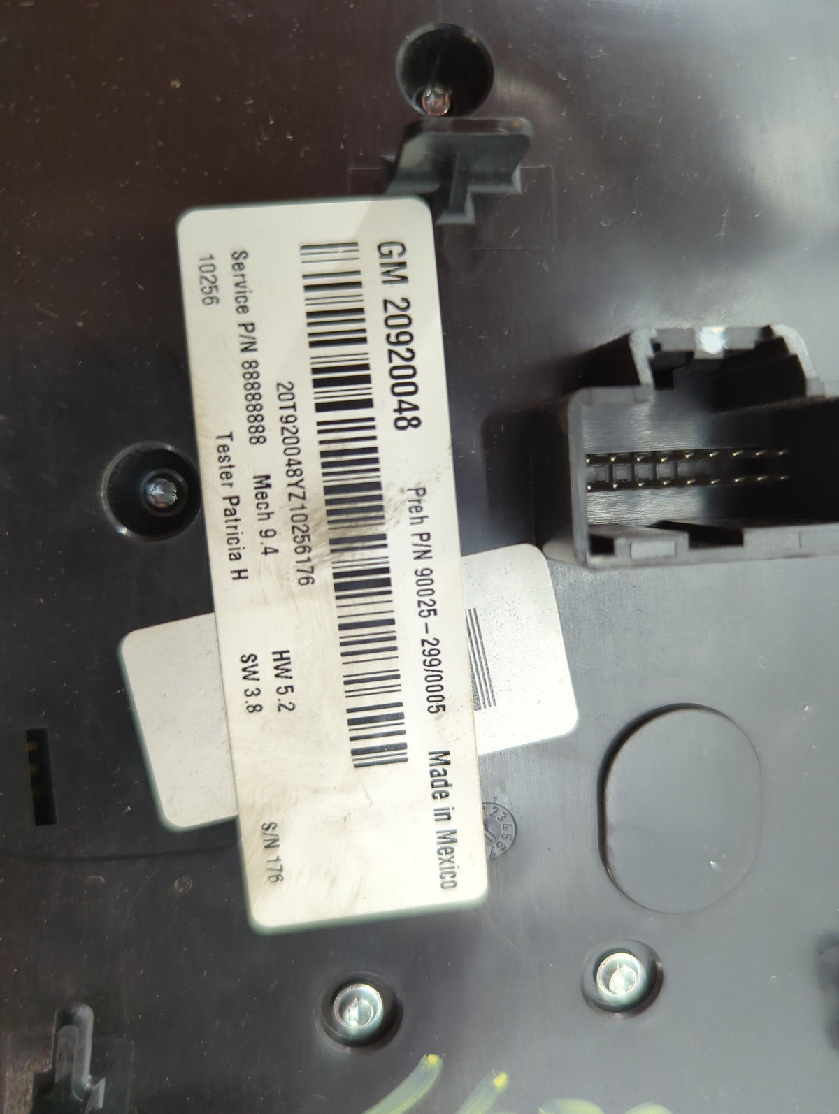 2010-2011 Chevrolet Equinox Radio Control Panel 1507203 - Oemusedautoparts1.com