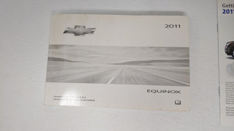 compare product 2011 Chevrolet Equinox Owners Manual Book Guide OEM Used Auto Parts