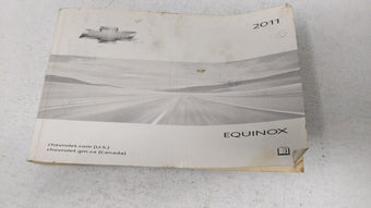 compare product 2011 Chevrolet Equinox Owners Manual Book Guide OEM Used Auto Parts