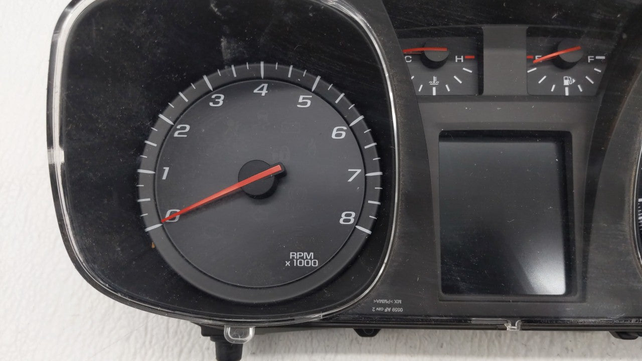 2011 Chevrolet Equinox Instrument Cluster Speedometer Gauges P/N:20978081 20978079, 22783661 Fits OEM Used Auto Parts - Oemu