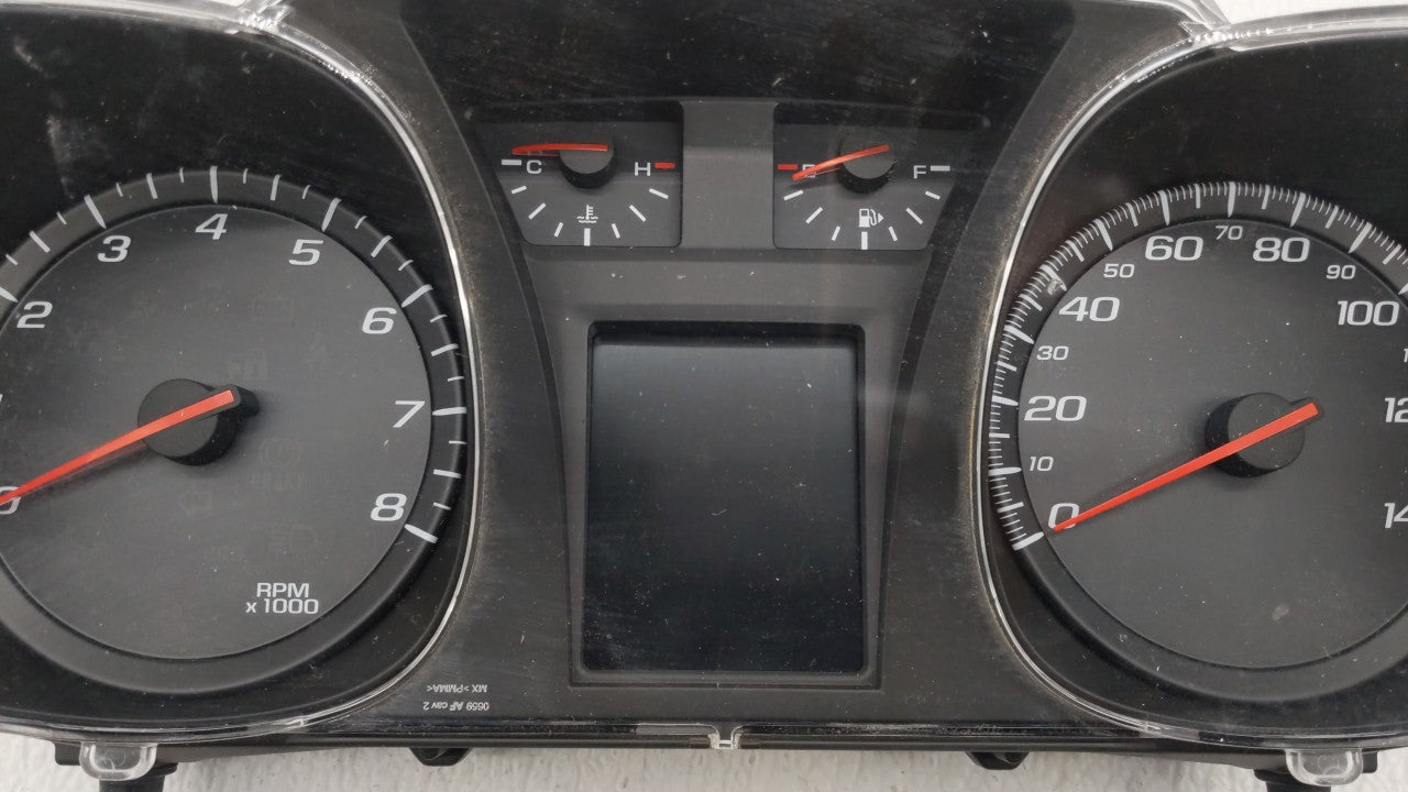 2011 Chevrolet Equinox Instrument Cluster Speedometer Gauges P/N:20978081 20978079, 22783661 Fits OEM Used Auto Parts - Oemu
