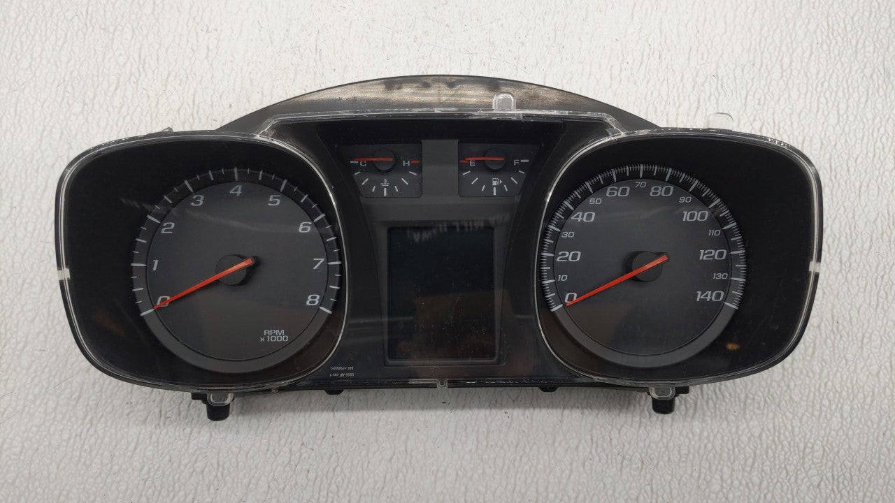2011 Chevrolet Equinox Instrument Cluster Speedometer Gauges P/N:20978081 20978079, 22783661 Fits OEM Used Auto Parts - Oemu