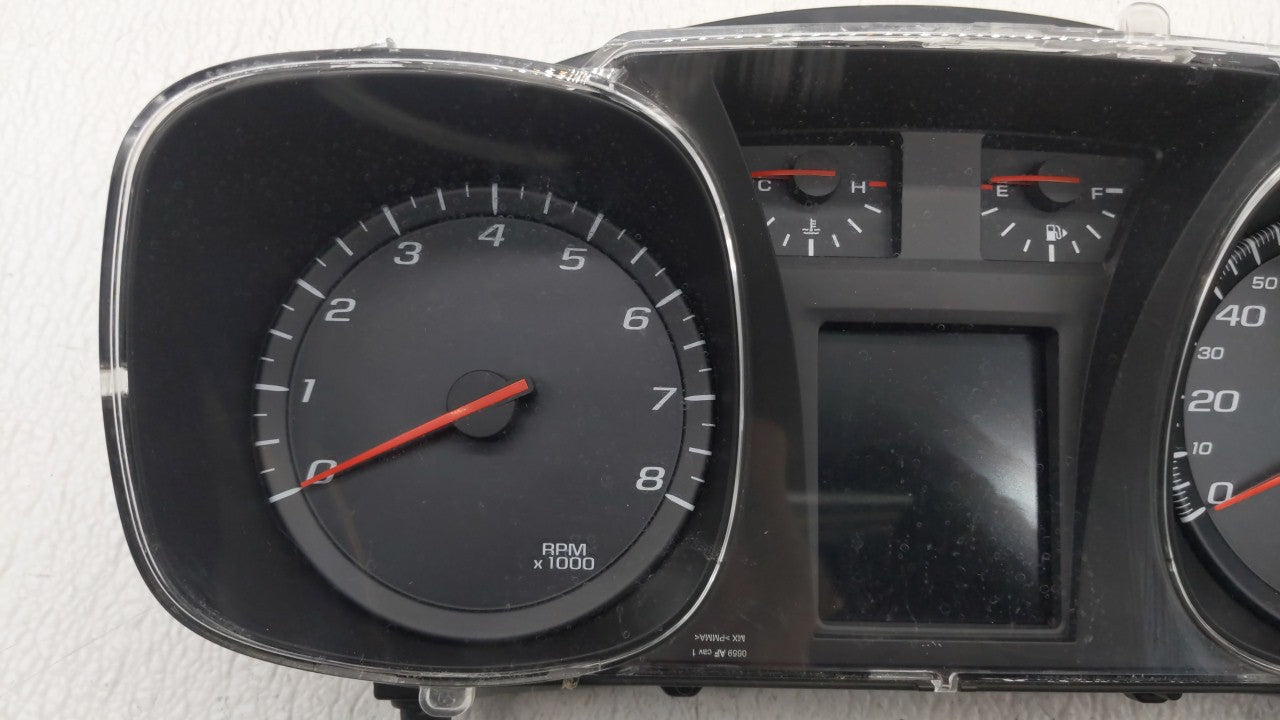 2011 Chevrolet Equinox Instrument Cluster Speedometer Gauges P/N:20978081 20978079, 22783661 Fits OEM Used Auto Parts - Oemu