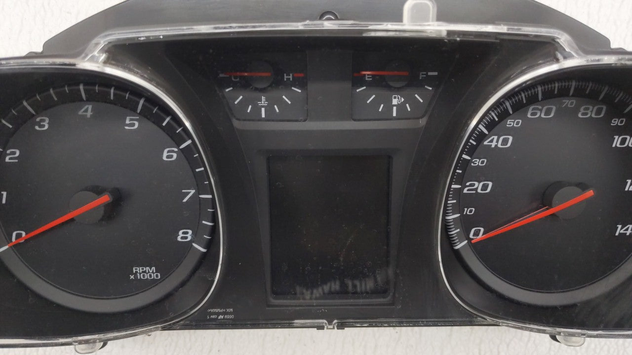 2011 Chevrolet Equinox Instrument Cluster Speedometer Gauges P/N:20978081 20978079, 22783661 Fits OEM Used Auto Parts - Oemu
