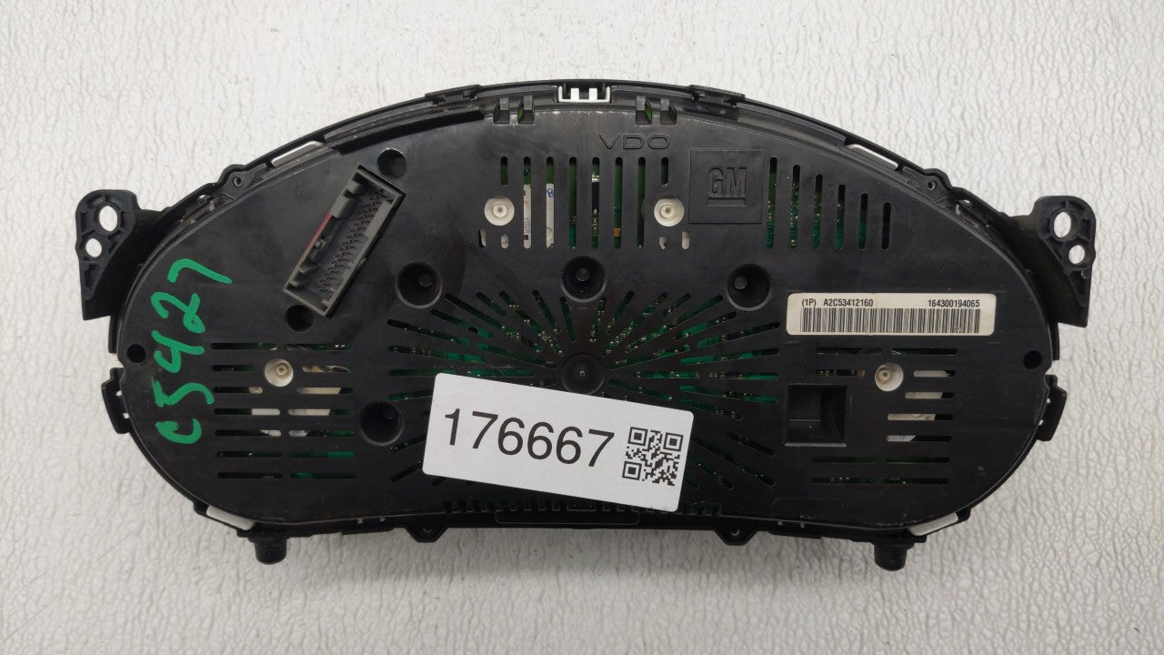2011 Chevrolet Equinox Instrument Cluster Speedometer Gauges P/N:20978081 20978079, 22783661 Fits OEM Used Auto Parts - Oemu