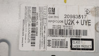2011-2012 Chevrolet Equinox Am Fm Cd Player Radio Receiver 196757 - Oemusedautoparts1.com
