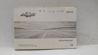 compare product 2011 Chevrolet Equinox Owners Manual Book Guide OEM Used Auto Parts