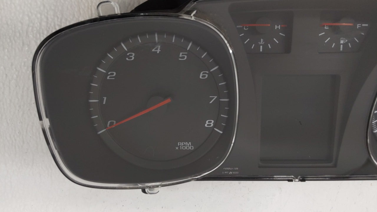 2011 Chevrolet Equinox Instrument Cluster Speedometer Gauges P/N:20978081 20978079, 22783661 Fits OEM Used Auto Parts - Oemu