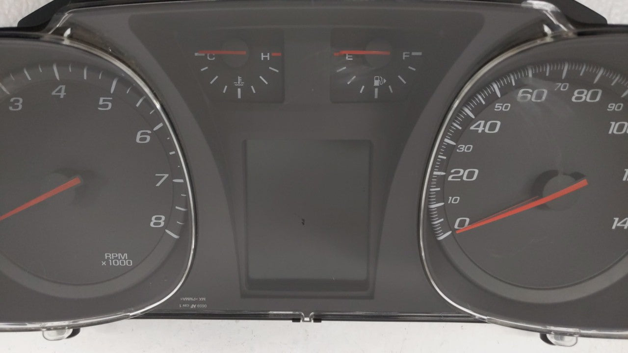 2011 Chevrolet Equinox Instrument Cluster Speedometer Gauges P/N:20978081 20978079, 22783661 Fits OEM Used Auto Parts - Oemu