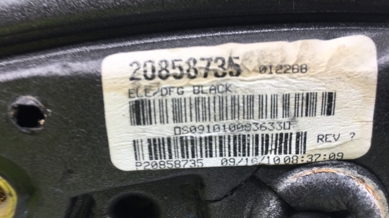 2010-2011 Chevrolet Equinox Driver Side View Mirror - Left Door Mirror OEM Used - Oemusedautoparts1.com