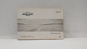 2011 Chevrolet Equinox Owners Manual Book Guide OEM Used Auto Parts - Oemusedautoparts1.com