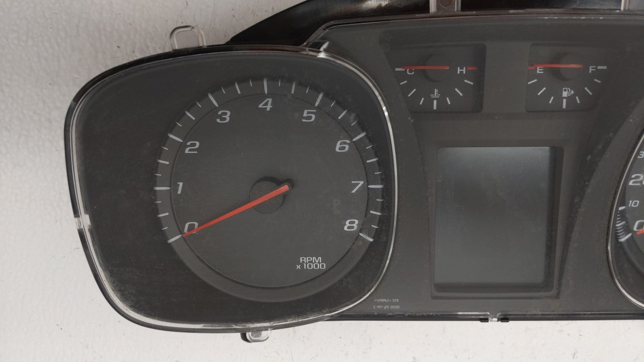 2011 Chevrolet Equinox Instrument Cluster Speedometer Gauges P/N:20978081 20978079, 22783661 Fits OEM Used Auto Parts - Oemu