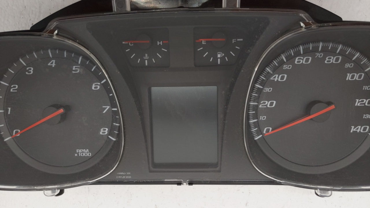 2011 Chevrolet Equinox Instrument Cluster Speedometer Gauges P/N:20978081 20978079, 22783661 Fits OEM Used Auto Parts - Oemu