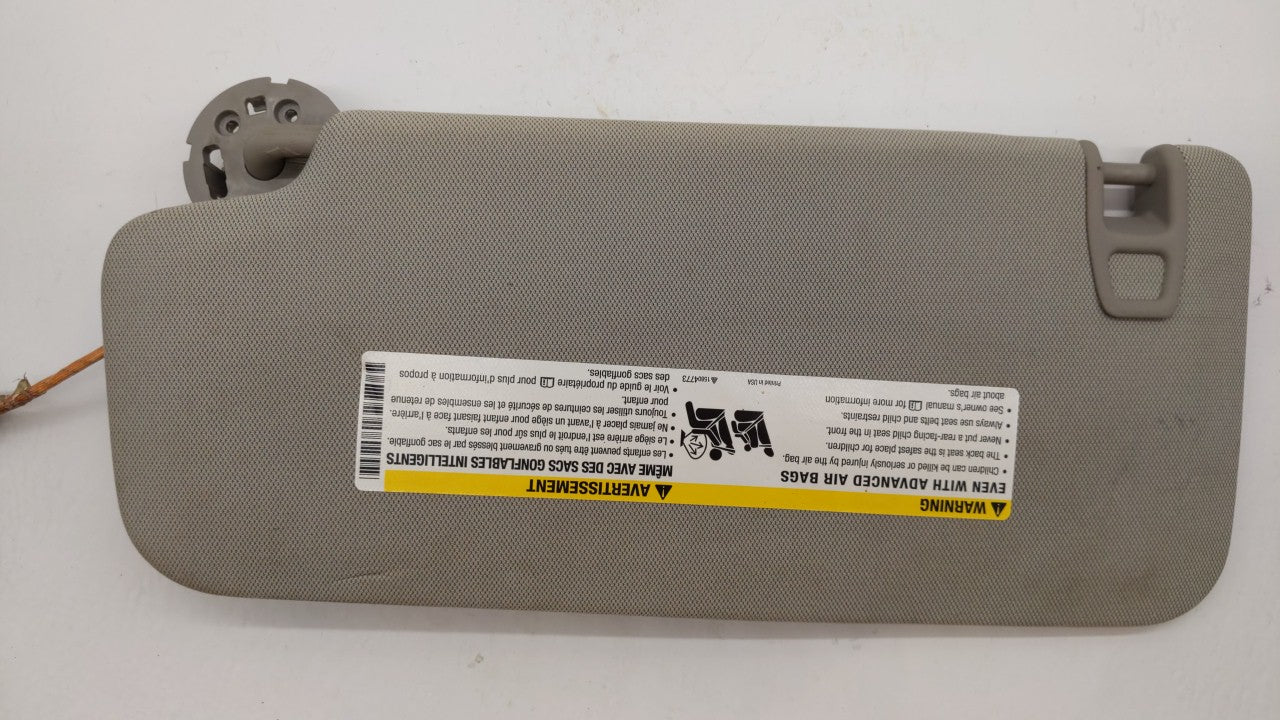 2010-2017 Chevrolet Equinox Sun Visor Shade Replacement Passenger Right Mirror Fits Fits 2010 2011 2012 2013 2014 2015 2016 