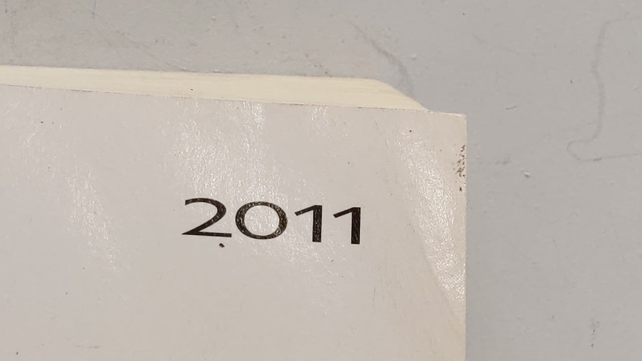 2011 Chevrolet Equinox Owners Manual Book Guide OEM Used Auto Parts - Oemusedautoparts1.com