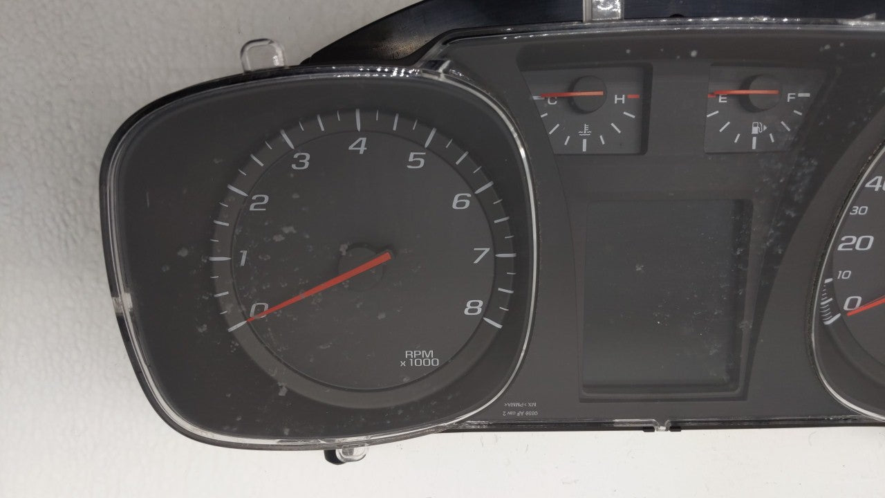 2011 Chevrolet Equinox Instrument Cluster Speedometer Gauges P/N:22783663 20978081, 20978079, 22783661 Fits OEM Used Auto Pa