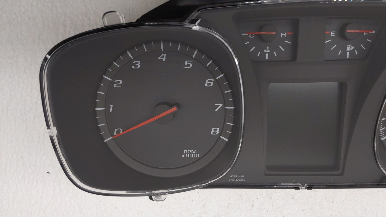 2011 Chevrolet Equinox Instrument Cluster Speedometer Gauges P/N:22783663 20978081, 20978079, 22783661 Fits OEM Used Auto Pa