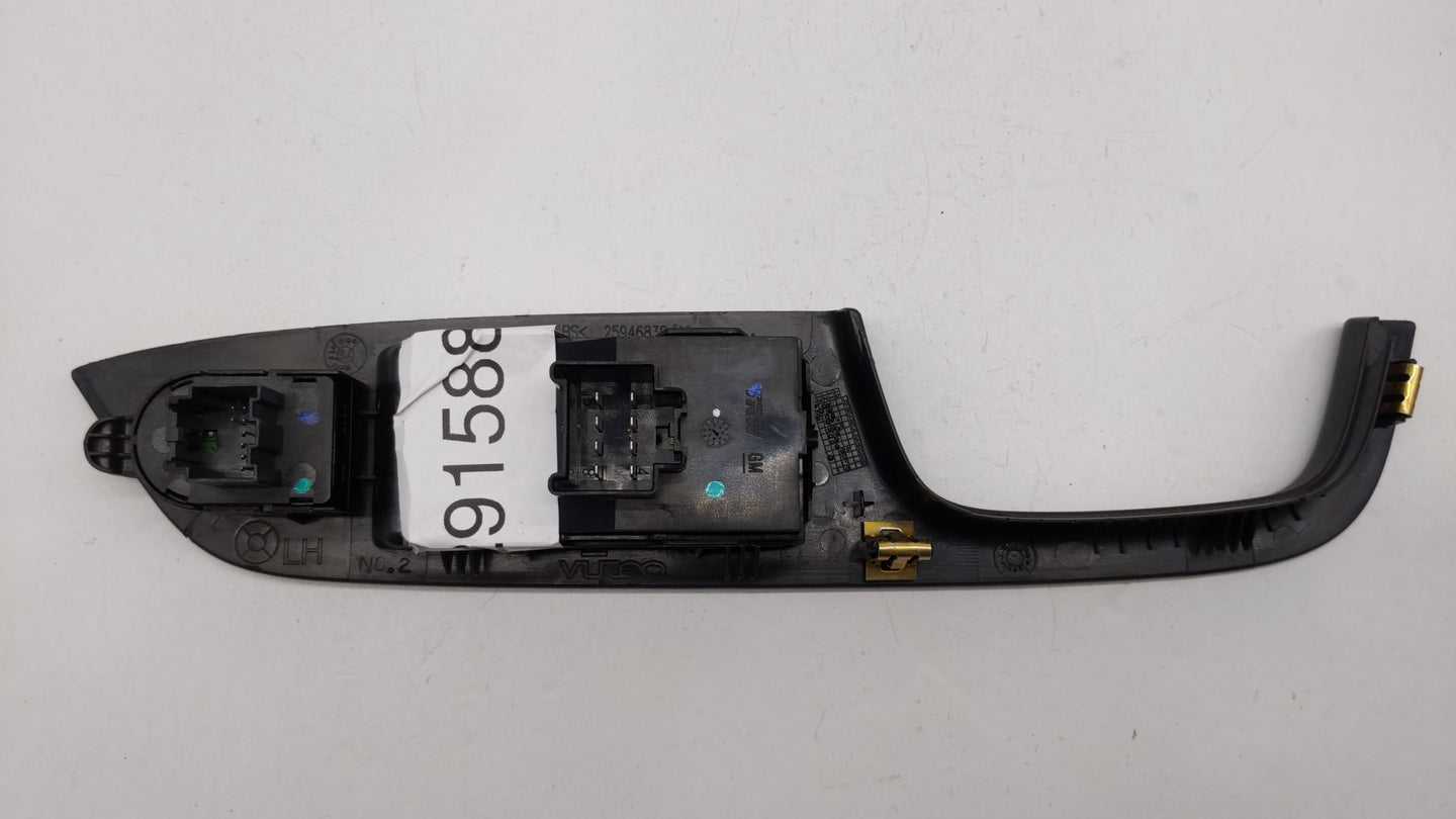 2010-2017 Chevrolet Equinox Master Power Window Switch Replacement Driver Side Left P/N:25983673 25946838 Fits OEM Used Auto