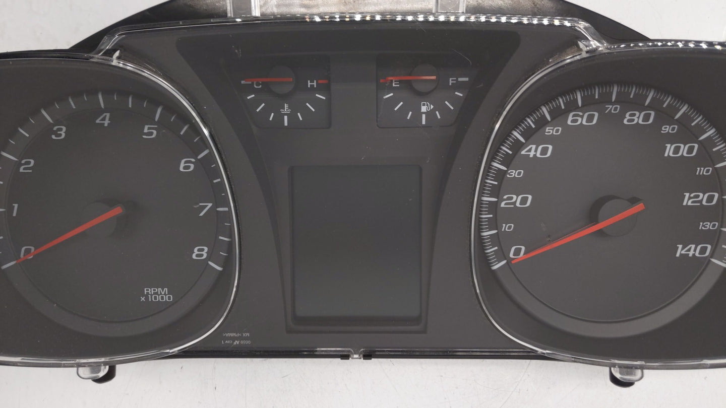 2011 Chevrolet Equinox Instrument Cluster Speedometer Gauges P/N:22783663 20978081, 20978079, 22783661 Fits OEM Used Auto Pa