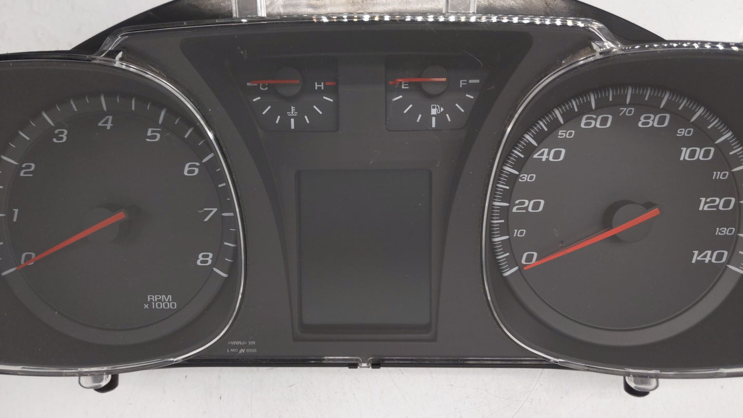 2011 Chevrolet Equinox Instrument Cluster Speedometer Gauges P/N:22783663 20978081, 20978079, 22783661 Fits OEM Used Auto Pa
