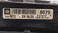2011 Chevrolet Equinox Instrument Cluster Speedometer Gauges P/N:22783663 20978081, 20978079, 22783661 Fits OEM Used Auto Pa