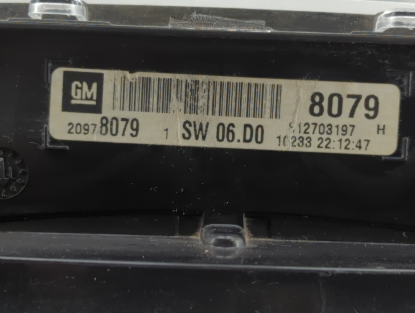2011 Chevrolet Equinox Instrument Cluster Speedometer Gauges P/N:22783663 20978081, 20978079, 22783661 Fits OEM Used Auto Pa