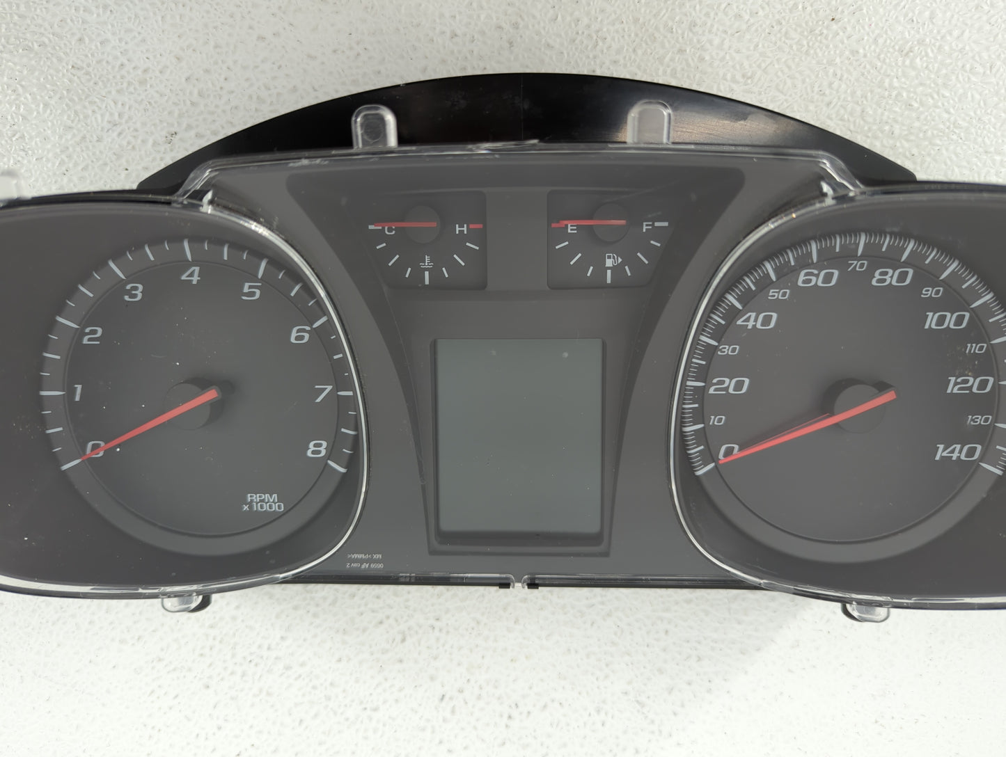 2011 Chevrolet Equinox Instrument Cluster Speedometer Gauges P/N:22783663 20978081, 20978079, 22783661 Fits OEM Used Auto Pa