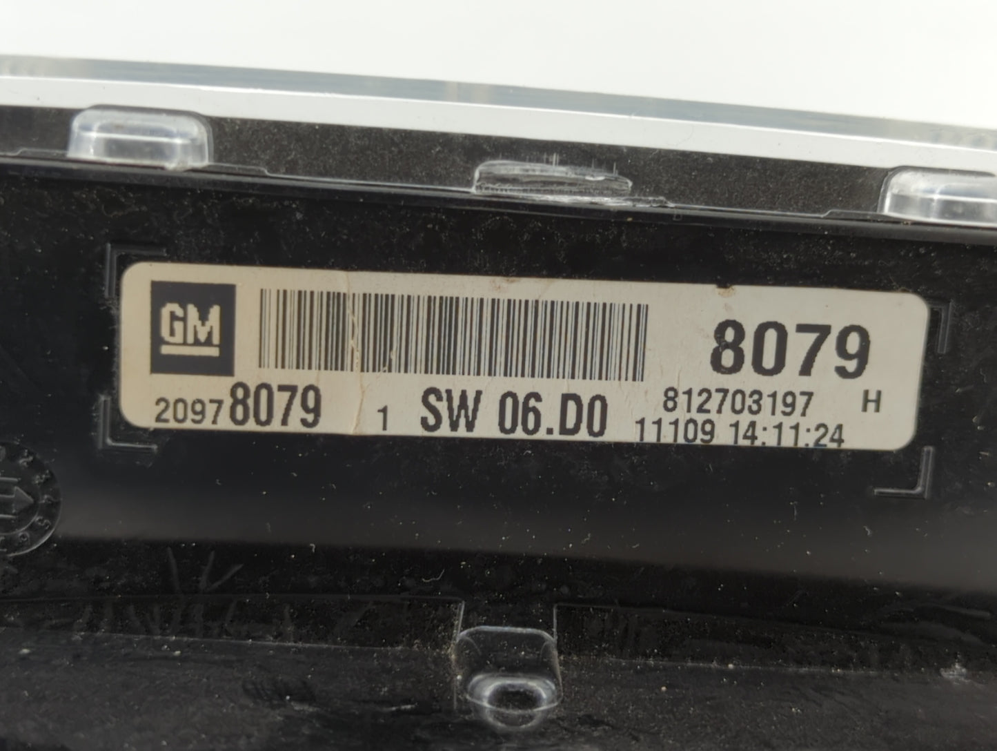 2011 Chevrolet Equinox Instrument Cluster Speedometer Gauges P/N:22783663 20978081, 20978079, 22783661 Fits OEM Used Auto Pa