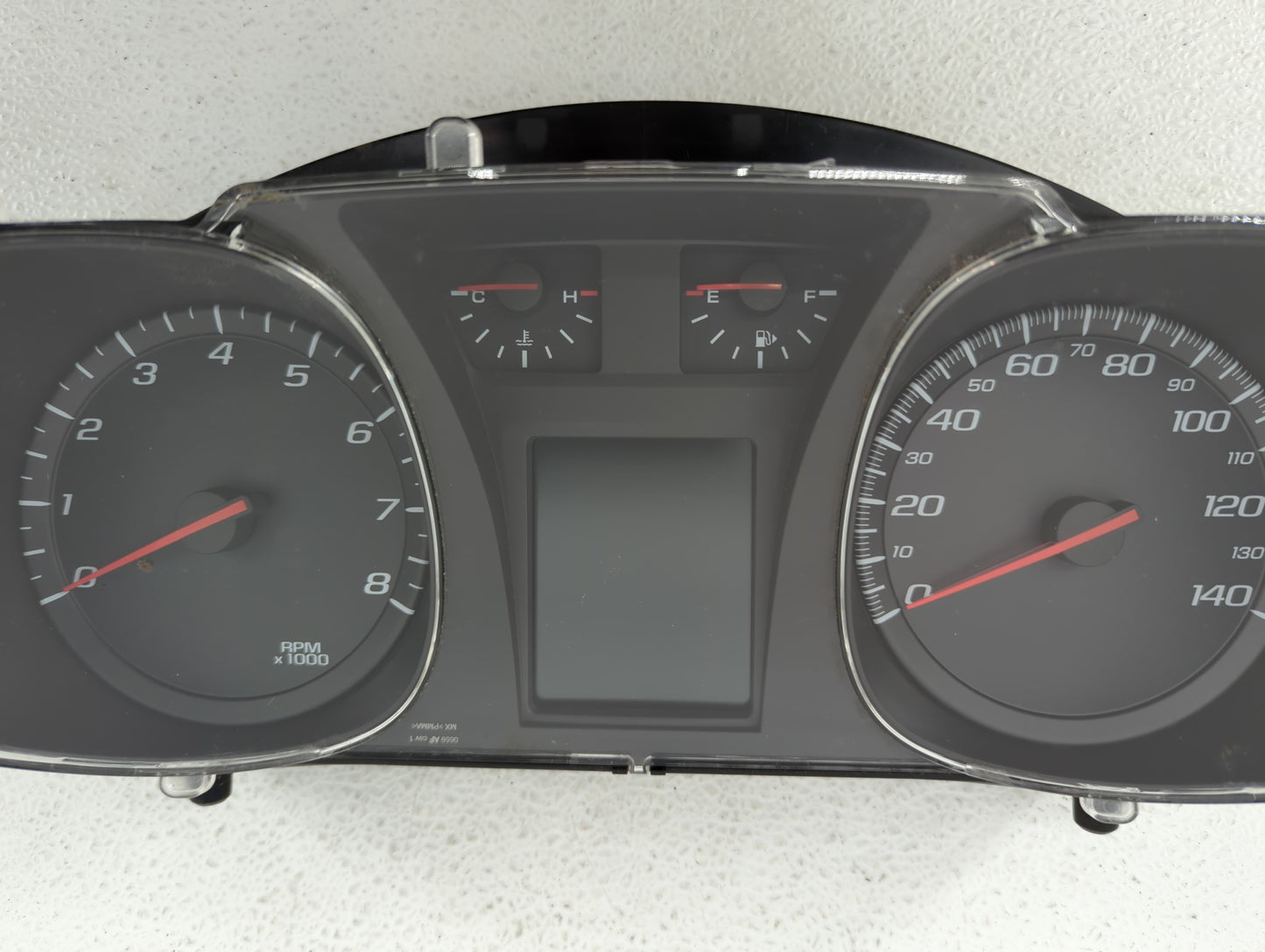 2011 Chevrolet Equinox Instrument Cluster Speedometer Gauges P/N:22783663 20978081, 20978079, 22783661 Fits OEM Used Auto Pa