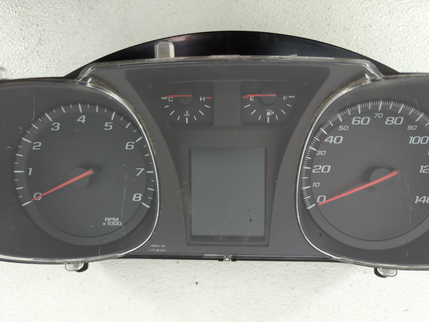 2011 Chevrolet Equinox Instrument Cluster Speedometer Gauges P/N:22783663 20978081, 20978079, 22783661 Fits OEM Used Auto Pa