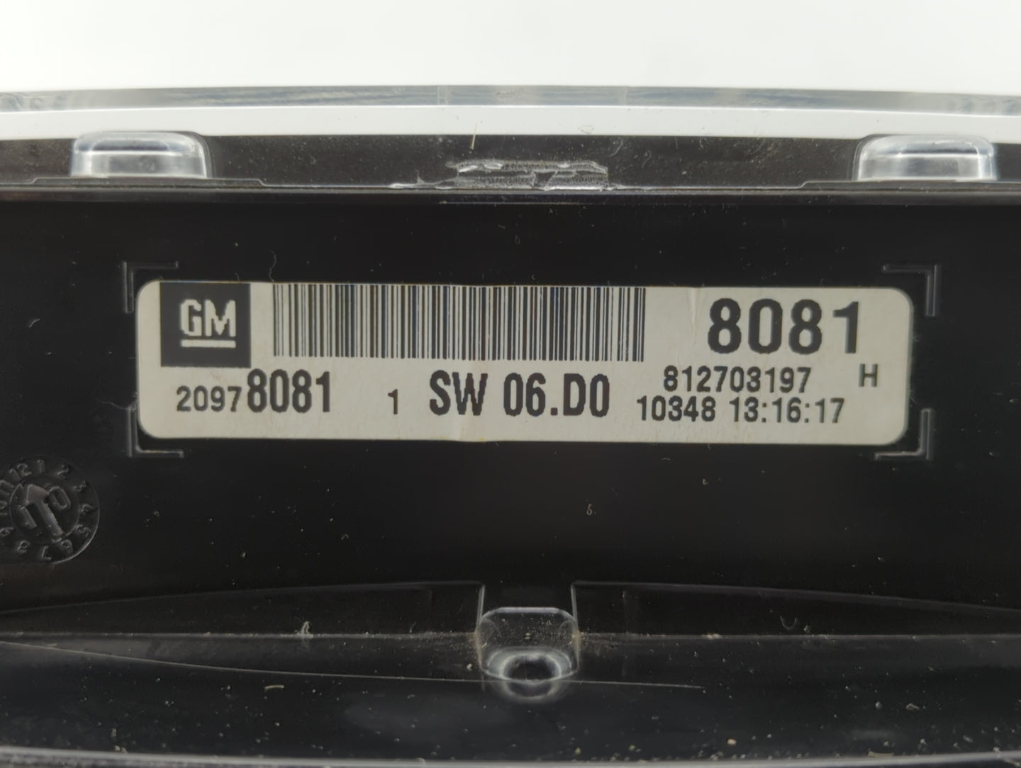 2011 Chevrolet Equinox Instrument Cluster Speedometer Gauges P/N:22783663 20978081, 20978079, 22783661 Fits OEM Used Auto Pa