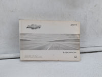 2011 Chevrolet Equinox Owners Manual Book Guide OEM Used Auto Parts - Oemusedautoparts1.com