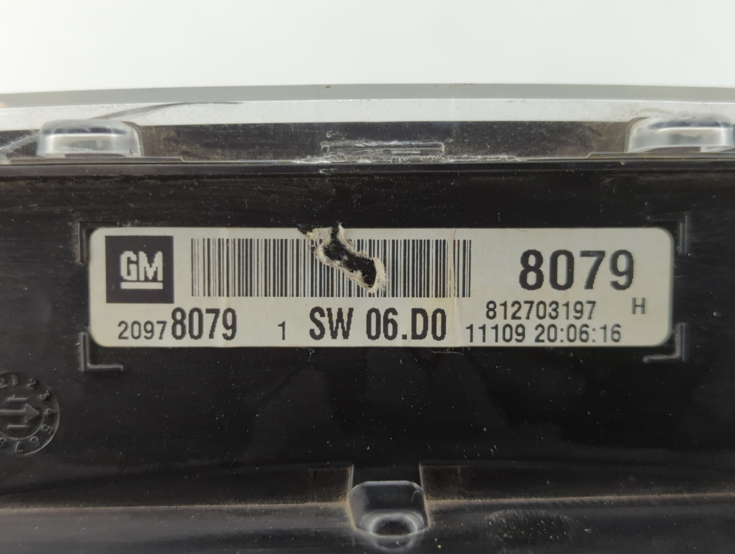 2011 Chevrolet Equinox Instrument Cluster Speedometer Gauges P/N:22783663 20978081, 20978079, 22783661 Fits OEM Used Auto Pa