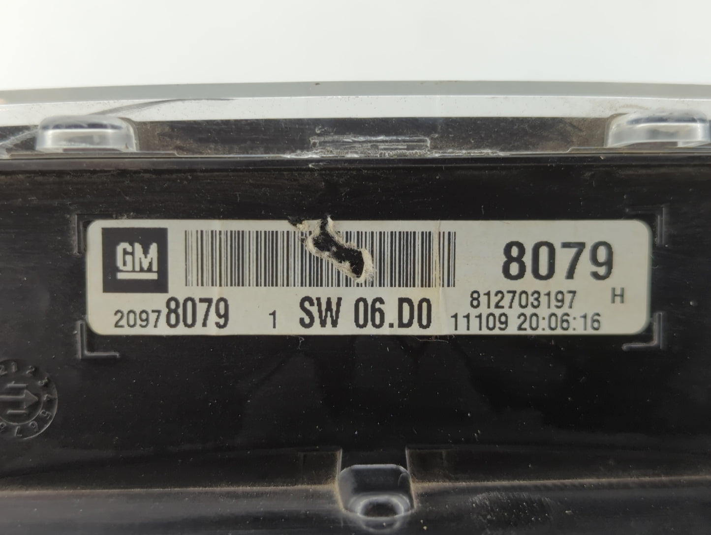 2011 Chevrolet Equinox Instrument Cluster Speedometer Gauges P/N:22783663 20978081, 20978079, 22783661 Fits OEM Used Auto Pa