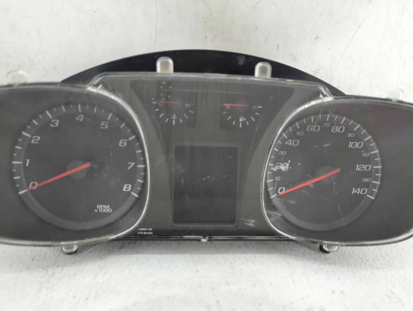 2011 Chevrolet Equinox Instrument Cluster Speedometer Gauges P/N:22783663 20978081, 20978079, 22783661 Fits OEM Used Auto Pa