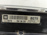 2011 Chevrolet Equinox Instrument Cluster Speedometer Gauges P/N:22783663 20978081, 20978079, 22783661 Fits OEM Used Auto Pa